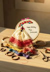 Handmade Embroidered Hoop Art&nbsp; Twirl in Threads