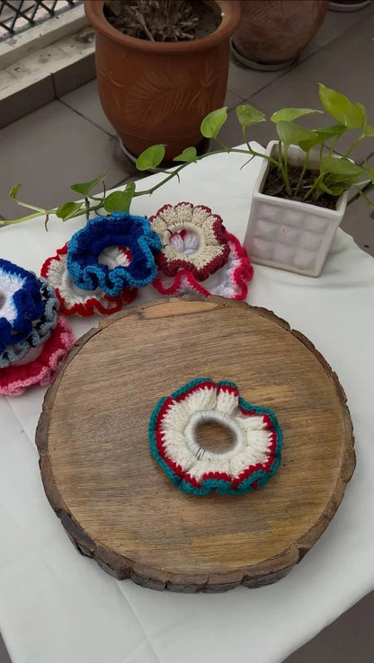 Handmade Crochet Scrunchies Phoolwala Store