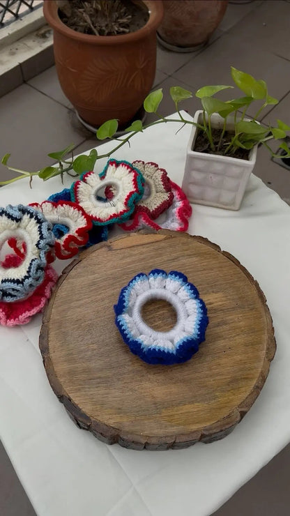 Handmade Crochet Scrunchies Phoolwala Store