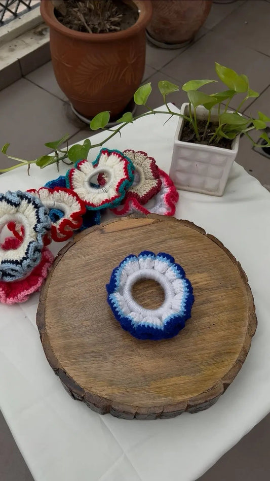 Handmade Crochet Scrunchies Phoolwala Store